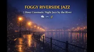 Foggy Riverside Jazz &ndash; 1 Hour Cinematic Night Jazz by the River 🌫️🌊🎷