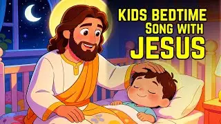 Jesus Tells a Quiet Story 🌙  Christian Lullaby for Kids  Soft Bedtime Sleep Song