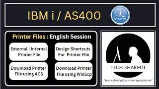 printer file in ibmi | external printer file | internal printer file | downloading printer file |