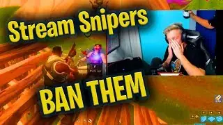 Tfue wants All Stream Snipers to get BANNED