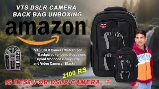 vts dslr camera bag unboxing ! vts dslr camera bag review ! best camera backpack for dslr