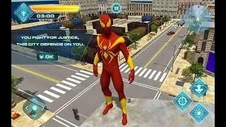 Flying Iron Spider Hero Adventure Android Gameplay