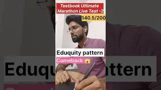 All India SSC CGL Tier 1: Ultimate Marathon Live Test-2| Eduquity Pattern| #ssc#ssccgl#cgl #eduquity