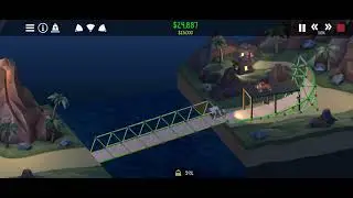 Poly bridge 2 CHALLENGE level 2-10c FORK IN THE ROAD solution 