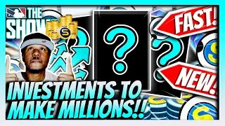 *NEW* MAKE TONS AND TONS OF STUBS IN  MLB THE SHOW 22! BEST INVESTMENTS FOR INSANE STUBS PROFIT