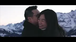 Story Of Your Day | A stunning mountain proposal in the Swiss Alps