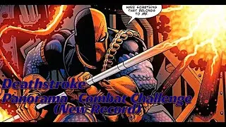 Fight Without Mercy !! - Batman: Arkham Origins - Panorama ( Deathstroke ) Flawless Combat