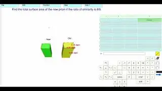Level 4: Calculating The Total Surface Area Given The K Factor Of Two Similar Solids