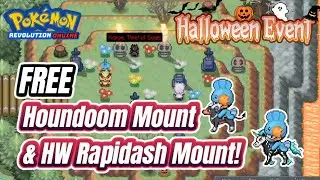 FREE Houndoom & Halloween Rapidash Mounts! | PRO Halloween Event Guide