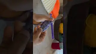 Single Crochet | Back Loop #crochet #diy#beginnercrochet #singlecrochet