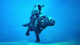 Ark Survival Evolved: Andrewsarchus Underwater 