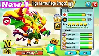 Review USA High Camouflage Dragon 5 Star Dragon City plus Fast Food Island Completed 2021 😱
