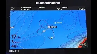 Humminbird HELIX How To: Continuous Navigation Mode
