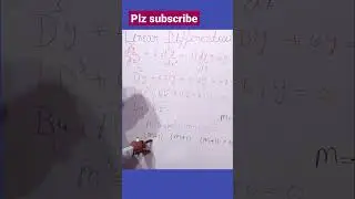 Find CF And PI #msc #bsc #maths