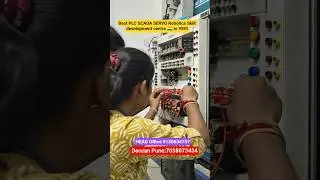 Best PLC SCADA SERVO Robotics Training in the Pune#roboticstraining #plctraining