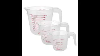 Measuring Cups for Kitchen Pitcher Jug 250ml/500ml/1Litre Kitchen Gadgets Accessories