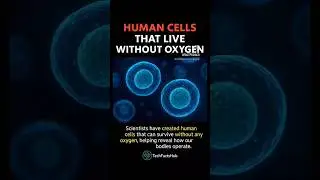 Human cells that live without oxygen 🧬 #futurescience #techbio #shorts #scienceexplained