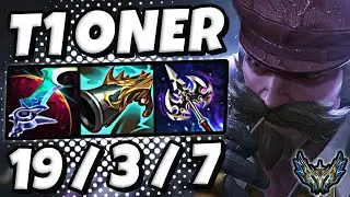 T1 Oner Graves vs Trundle [ Jungle ] Patch 12.20 Ranked Challenger NA ✅