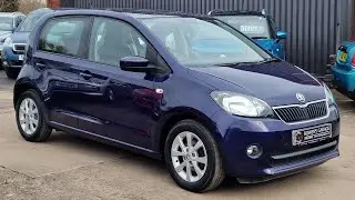 2016 (16) Skoda Citigo SE-L Greentech 5Dr in Sapphire Blue. 50k Miles. NIL Tax. FSH. Sat Nav. SOLD!