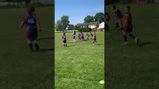 RUGBY LEAGUE U9S POWER THROUGH #sport #rugby #video #westyorkshire #junior #fun