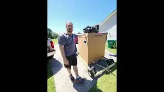 Moving A 900 LBS Compressor With a Winch