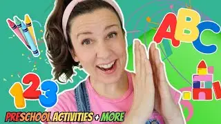 60 Minutes of Fun Learning for Preschoolers | Activities, Rhymes & Learning Games