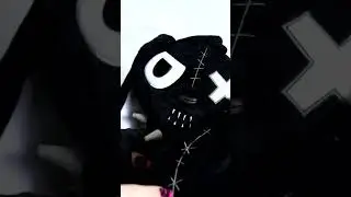 [ASMR] Tapping & Scratching 🖤🎃 My Spooky Bunny 🐰  #notalkingasmr #blueyetiasmr #asmrsounds