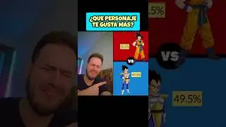 QUE PERSONAJE DE DRAGON BALL Z ELIGES? #dragonball #qu&eacute;prefieres #goku #vegeta #quiz
