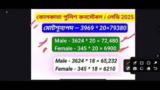 🔥KP Constable Result Date 2026 | Kolkata police constable Result CUT OFF | Kp constable PMT PET DATE