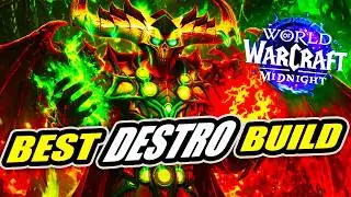BEST DESTRUCTION WARLOCK BUILD + BURST ROTATION+MACROS+BIS STATS Midnight 12.0 World of Warcraft PvP