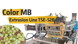 Haisi TSE-52 Twin Screw Extruder for Color Masterbatch Making