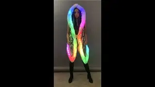 Women's LED Vest in Action!