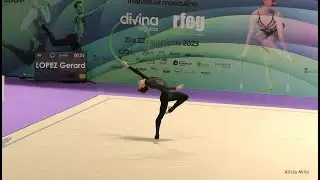 Gerard López - Cto. de España Rítmica Masculina Santander 2023 - Aro