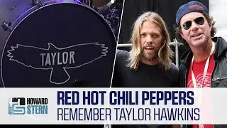 Чад Смит из Red Hot Chili Peppers отдает дань уважения Тейлору Хокинсу