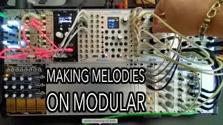 Making melodies on a modular system