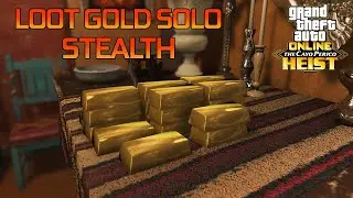 CAYO PERICO: How to Loot Gold SOLO in Stealth Approach - GTA Online Secondary Target Trick