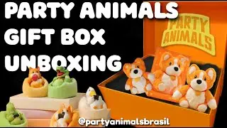 UNBOXING - GIFT BOX - PARTY ANIMALS #partyanimals - Caixa surpresa