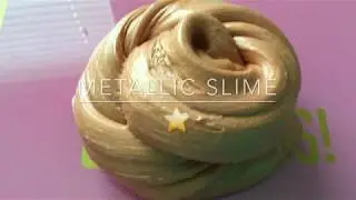 ⭐️DIY Metallic Slime⭐️