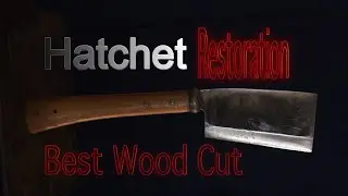 Japanese Hatchet Restoration From Rusty