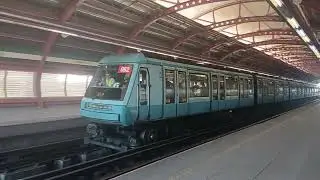 Metro De Santiago | Par De NS-93 En Pedrero