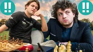 Leading Magnus Carlsen vs Hans Niemann  22