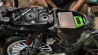 Supra x 125 custom tangki  8L &mdash;&mdash;