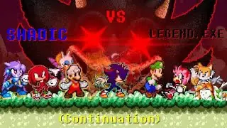 Toxicverse Shadow Reaction to Shadic Vs Legend.ExE [COLLAB] Continuation from Scourge Vs Legend.ExE