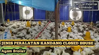 HARGA PERALATAN KANDANG CLOSE HOUSE SEDERHANA AYAM BROILER
