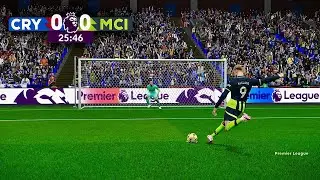 Premier League 24/25 - Crystal Palace vs. Manchester City - Penalty Shootout