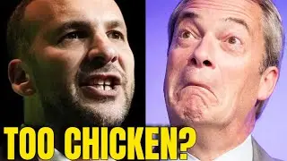 Nigel Farage Is TERRIFIED Of Debating Zack Polanski