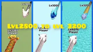 Snake Clash! Max Level Epic Snake VS VIP Skins Ultimate Boss Showdown 100% Win #424