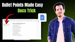How To Use Bullets in Google Docs | Step-By-Step