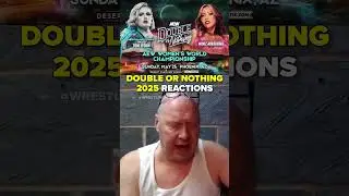 AEW Double or Nothing Reactions #shorts