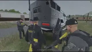 Deputy Lil-Man&rsquo;s BearCat Play Saves a Hostage | Black Water Isles RP | Arma reforger RP 